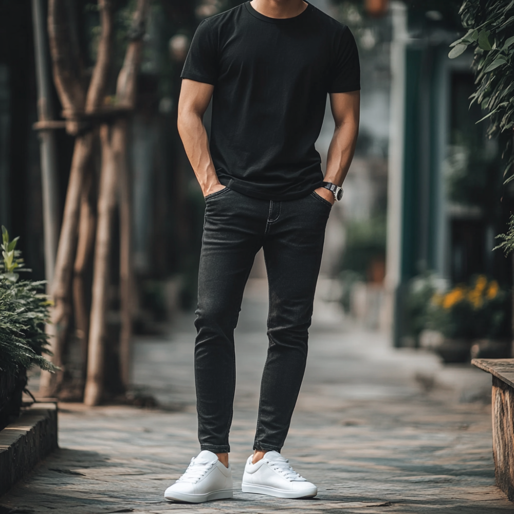20+ White Sneakers Outfits for Men