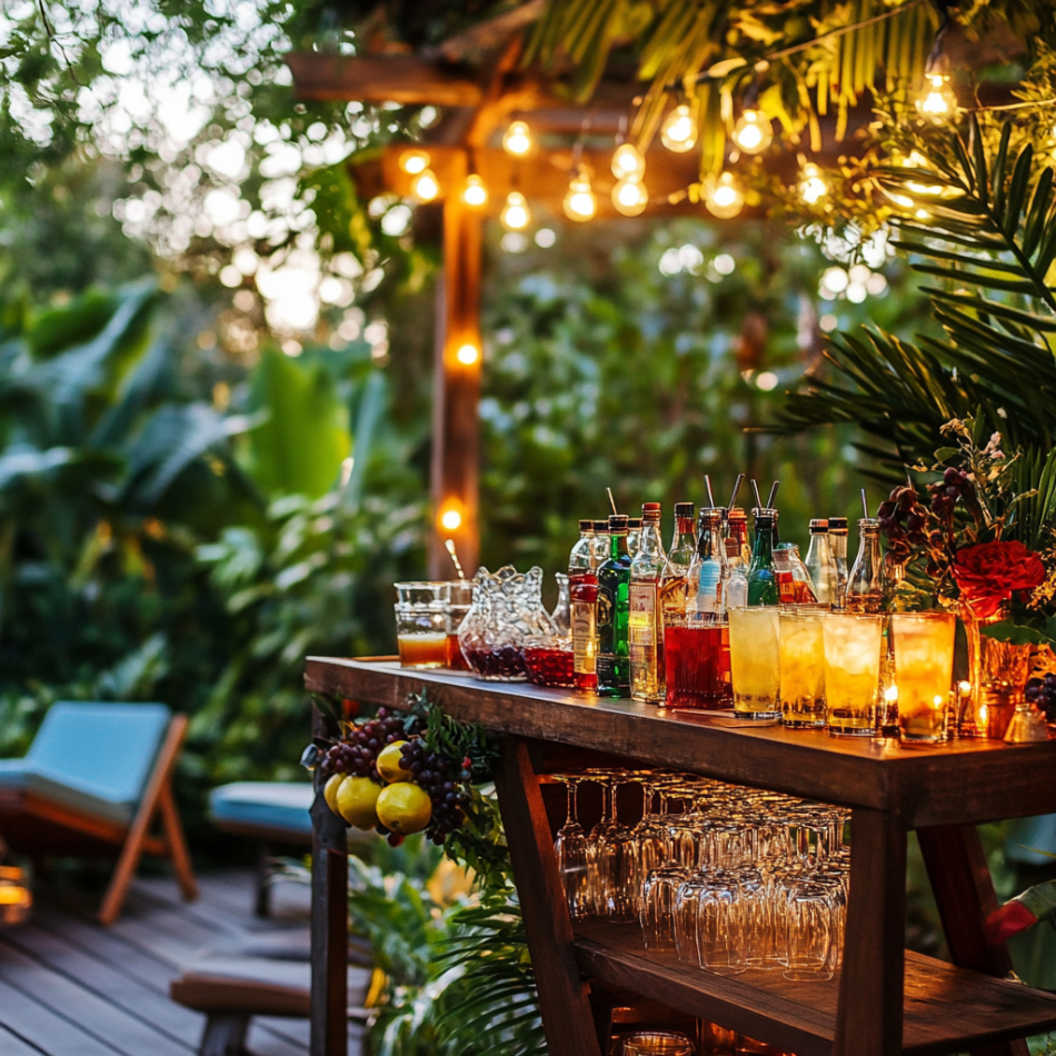 DIY Outdoor Bar Ideas