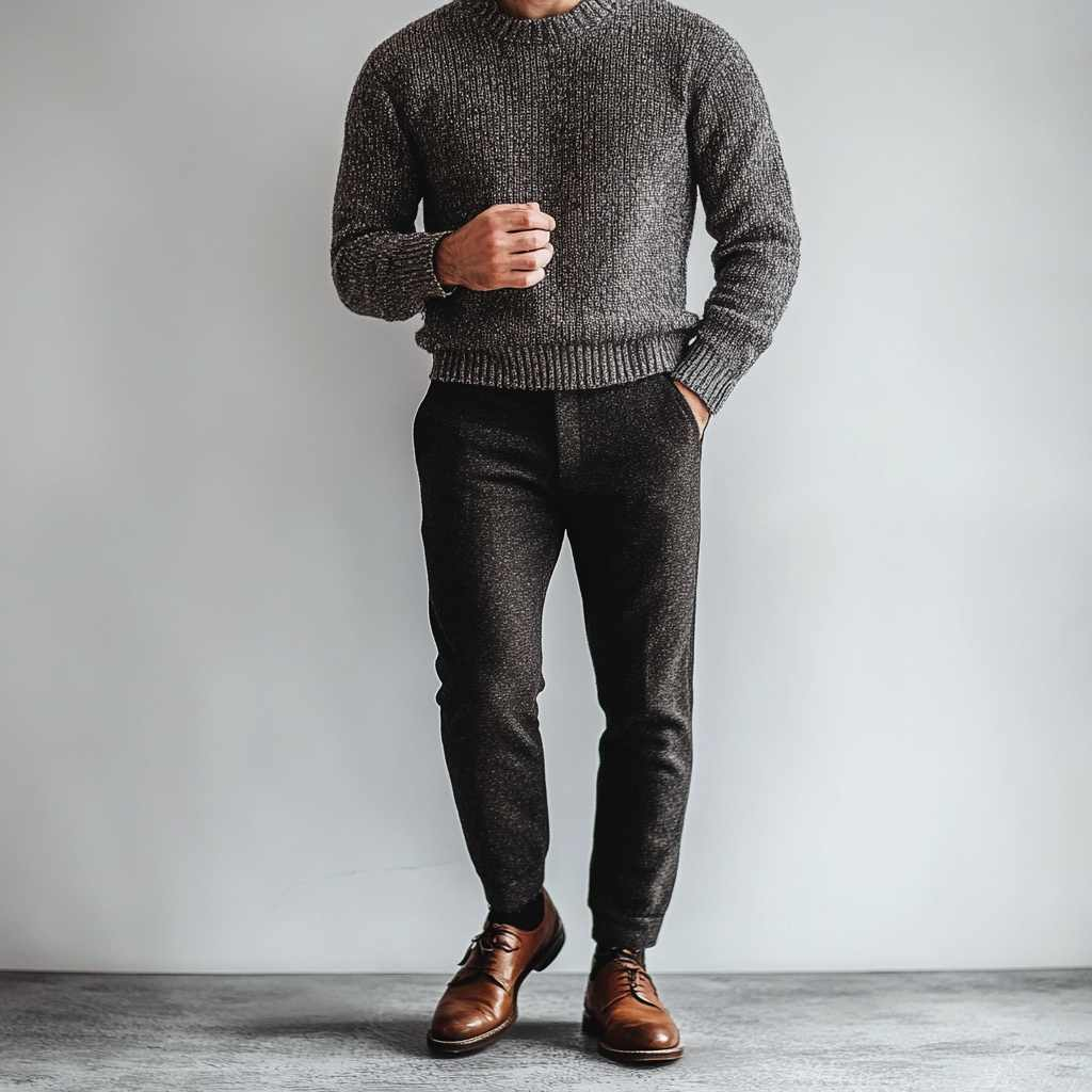 Minimalist Winter Outfits for Men