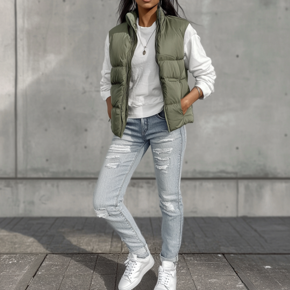 Minimal Puffer Vest Outfit Ideas to Try