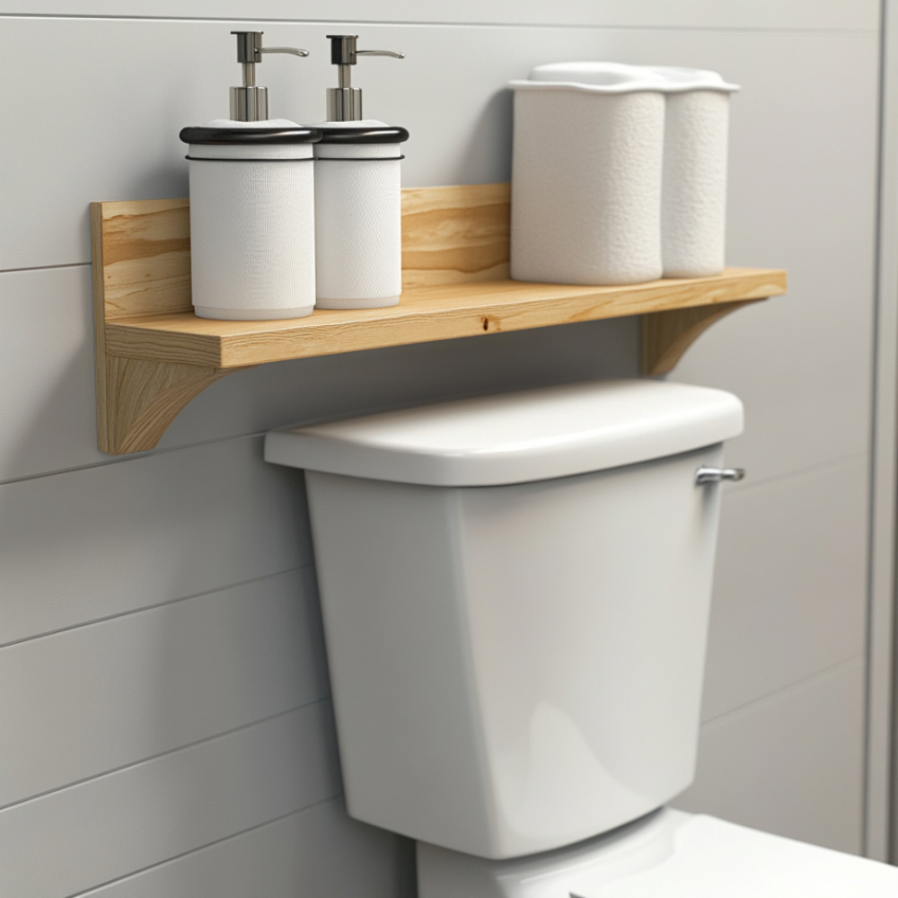 13 Minimal Small Bathroom Storage Ideas