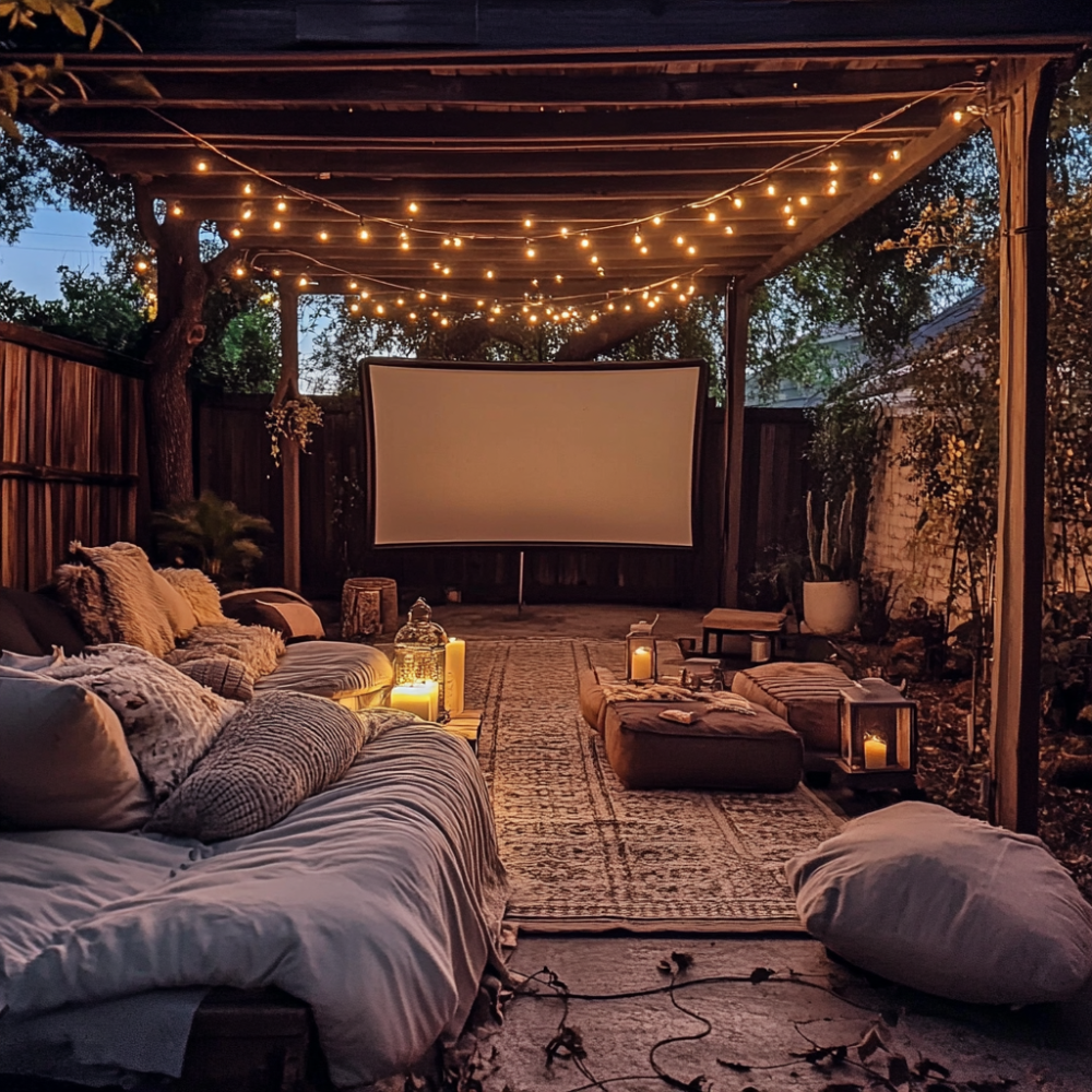 Backyard Cinema: Setting Up the Perfect Outdoor Movie Night (Made Easy)
