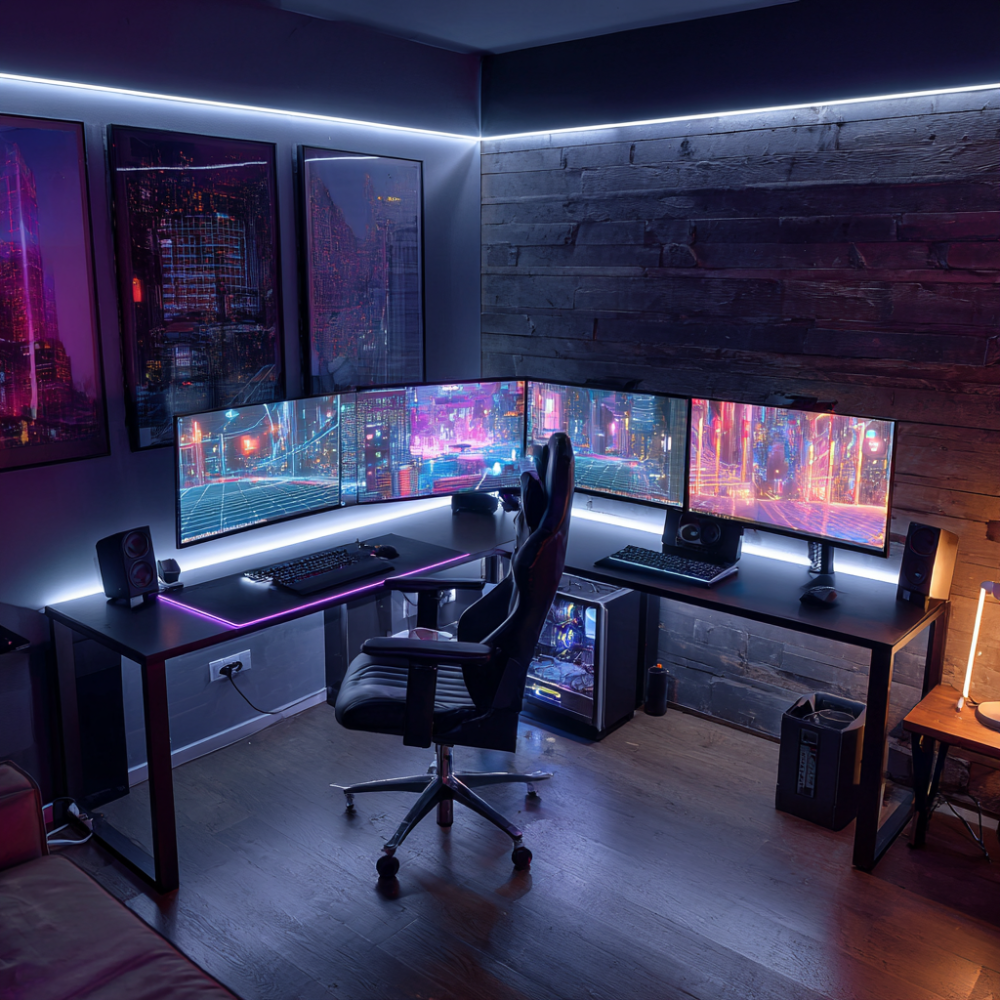 Simple Cool Gaming Room Setups: Your Next Level Chill Zone