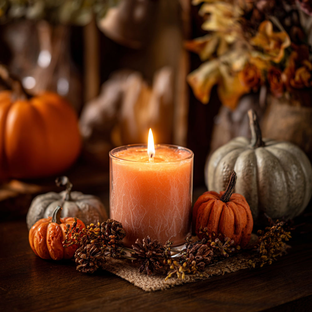 10 Easy Fall Candle Styling Ideas for Your Home (That Take 5 Minutes or Less) 🕯🍂