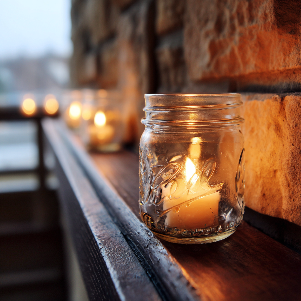 Fall Mason Jar Decor