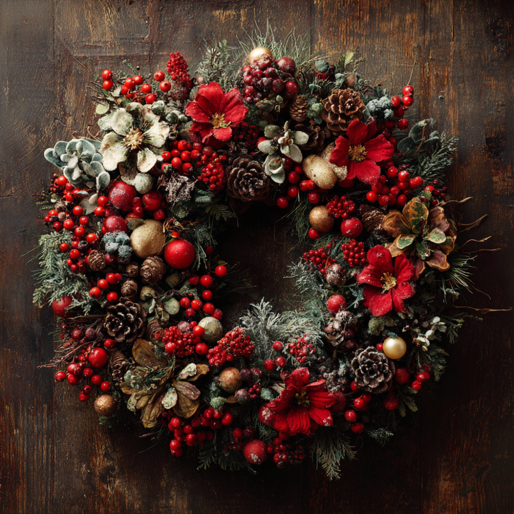 Minimalist Christmas Wreath Ideas