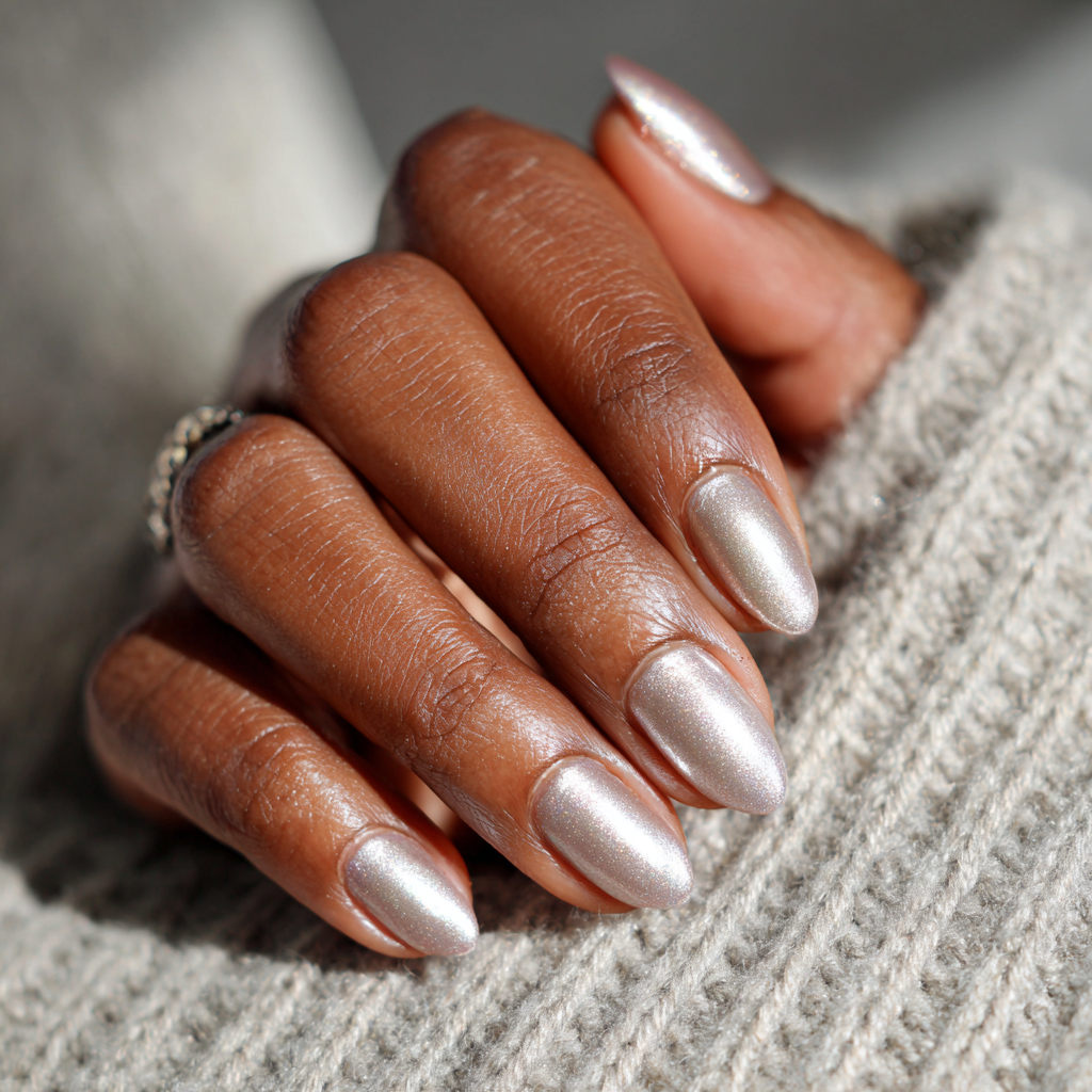 Minimalist New Year’s Eve Nail Ideas