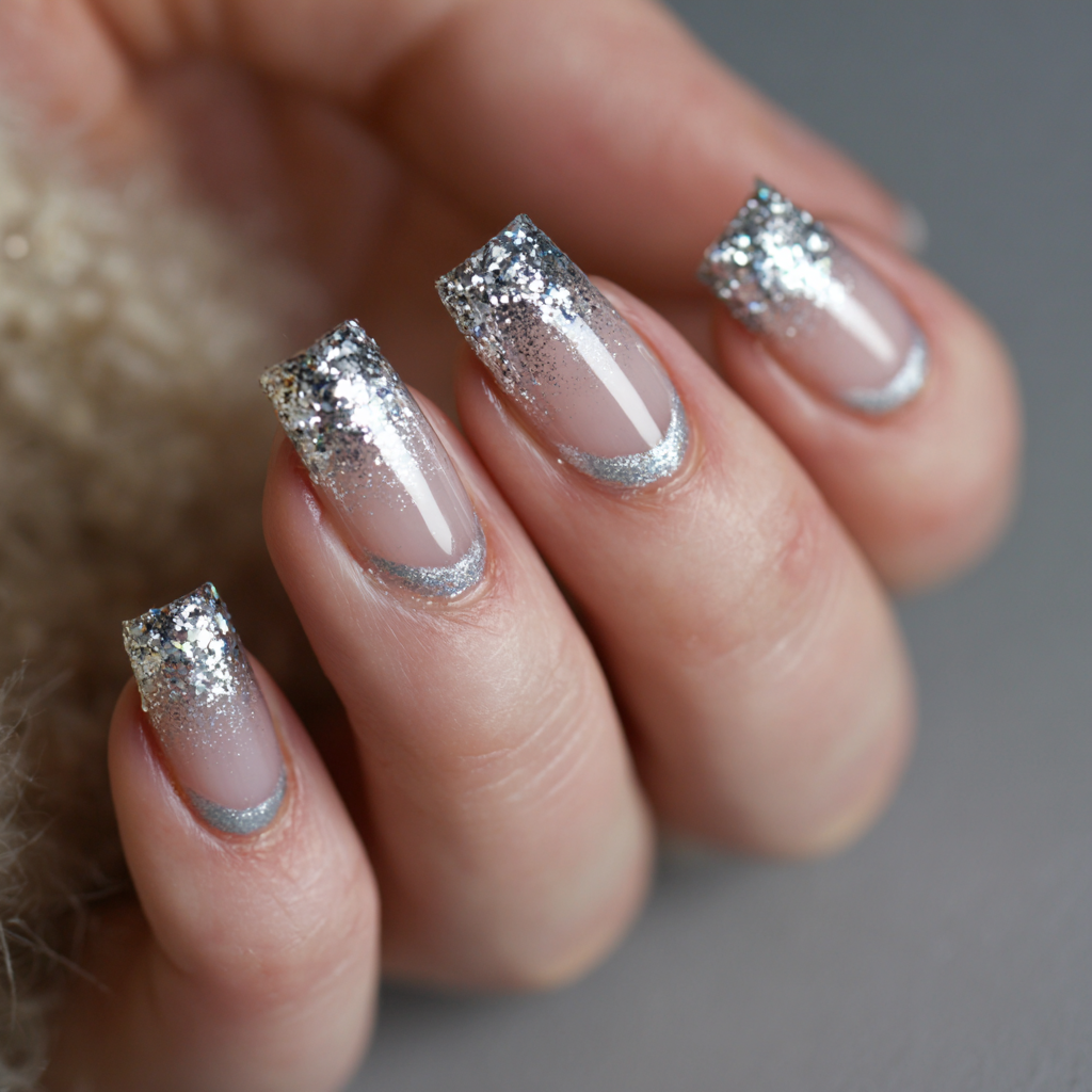 Minimalist New Year’s Eve Nail Ideas