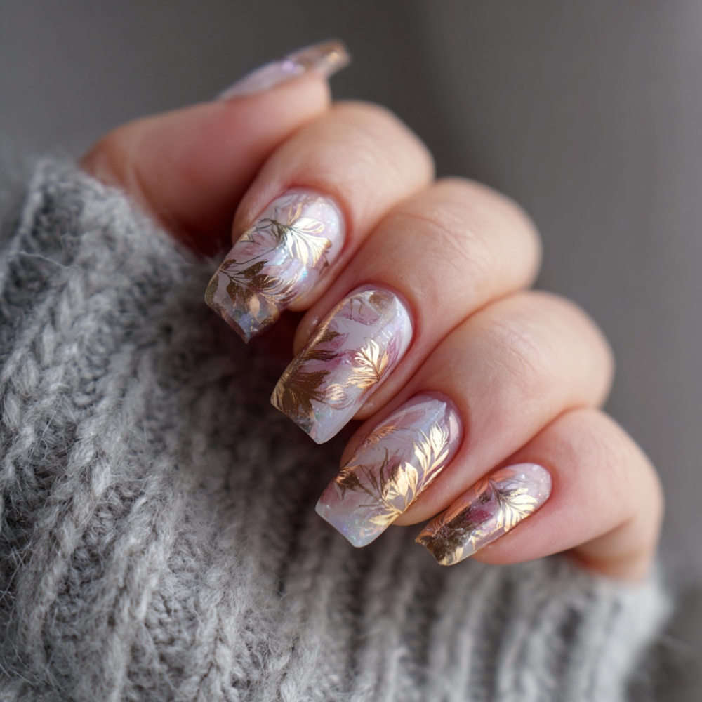 20 Minimalist Frosted Nails for Winter That Look Soft, Chic, and Effortless