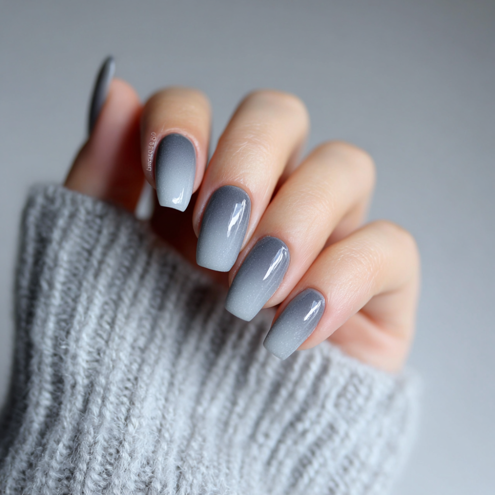 17 Minimalist Winter Ombre Nails That Look Soft, Chic, and Effortlessly Cool