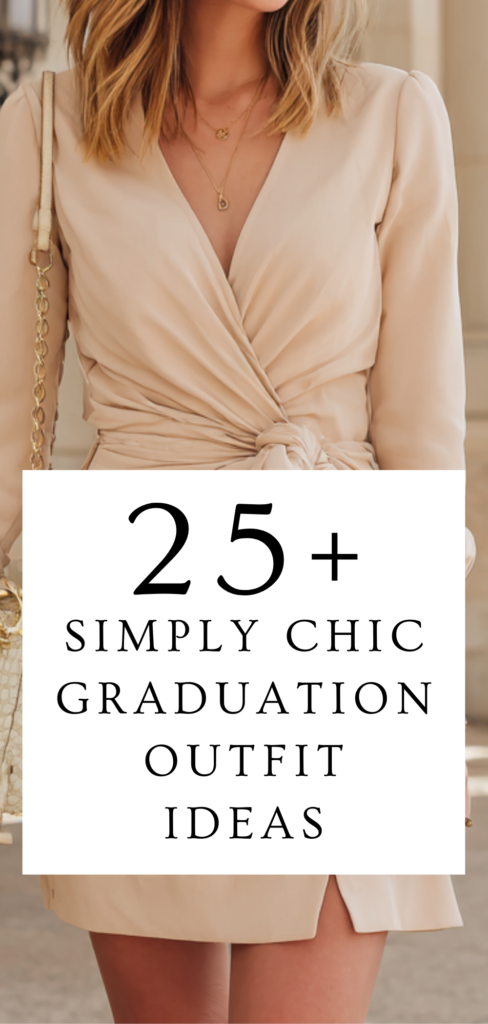 Simple Graduation Outfit Ideas That Look Classy and Effortless