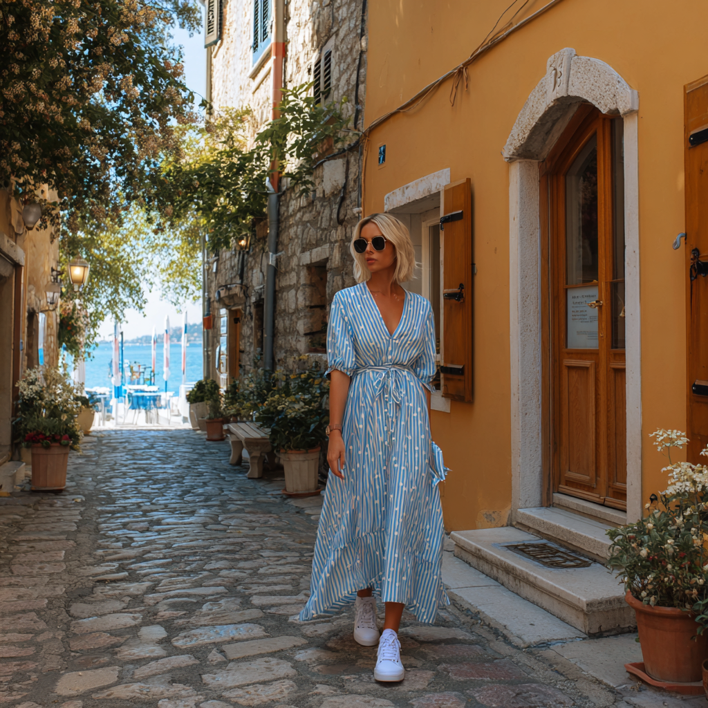 Maxi Dress Outfits for Summer