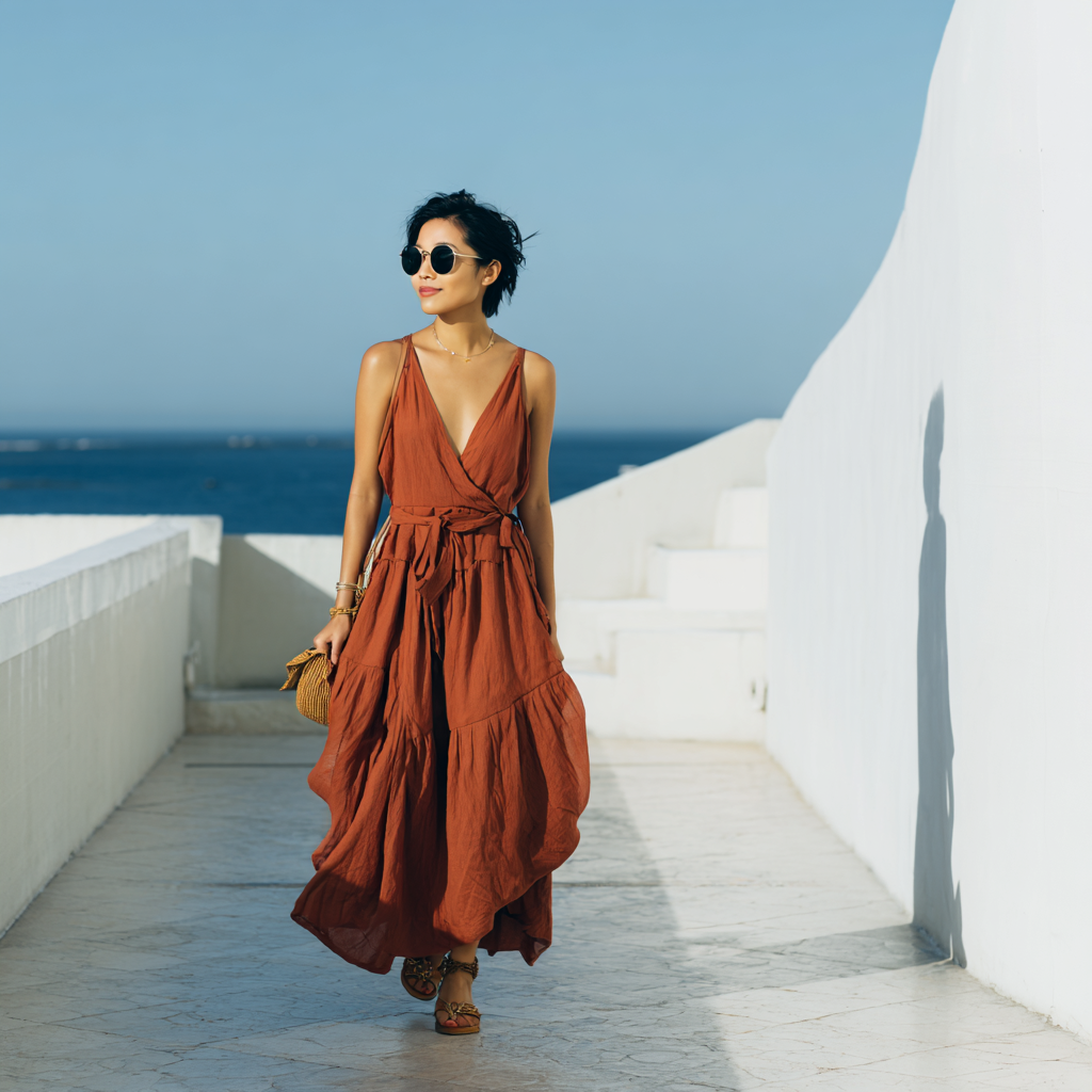 Maxi Dress Outfits for Summer