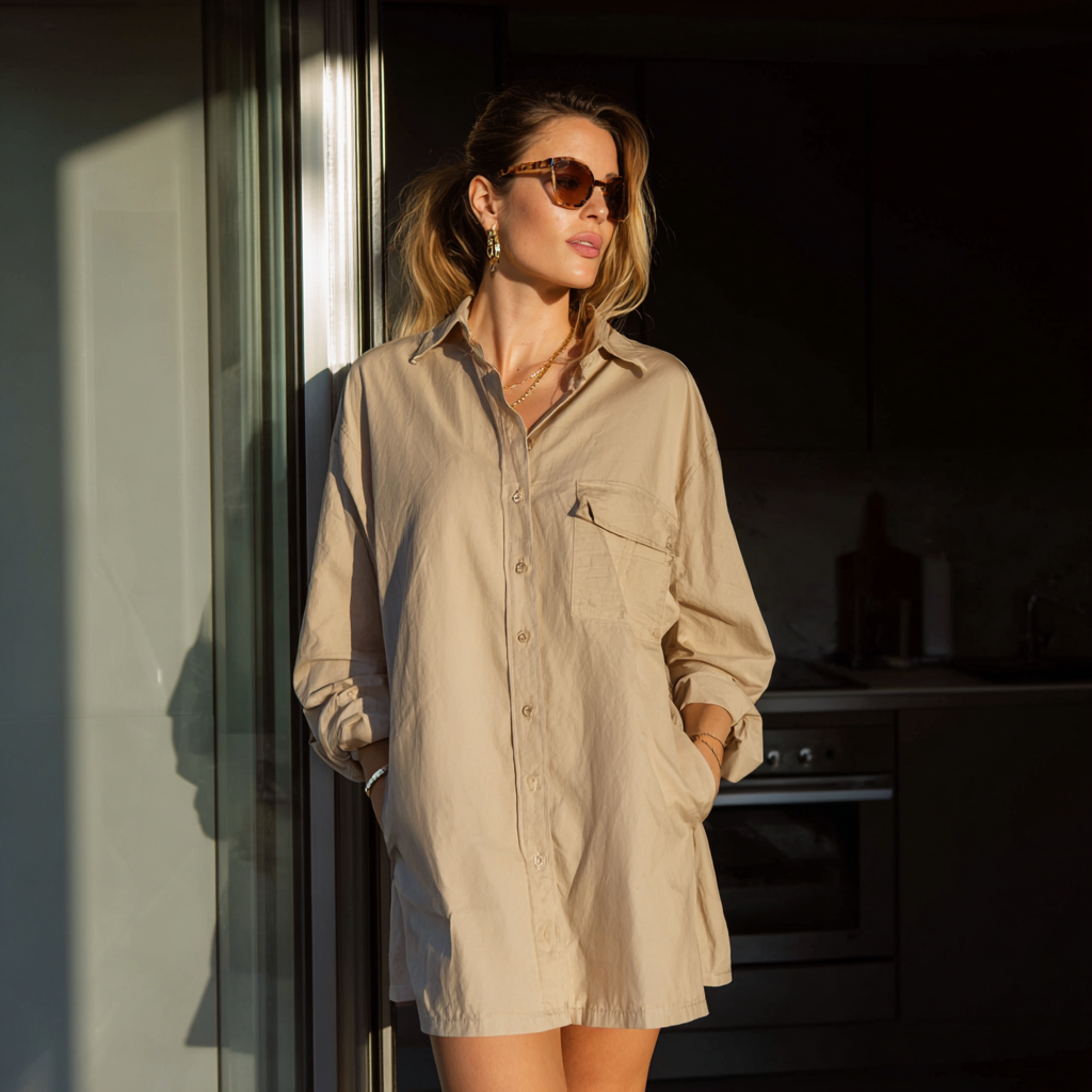 How to Style Oversized Shirts for Summer