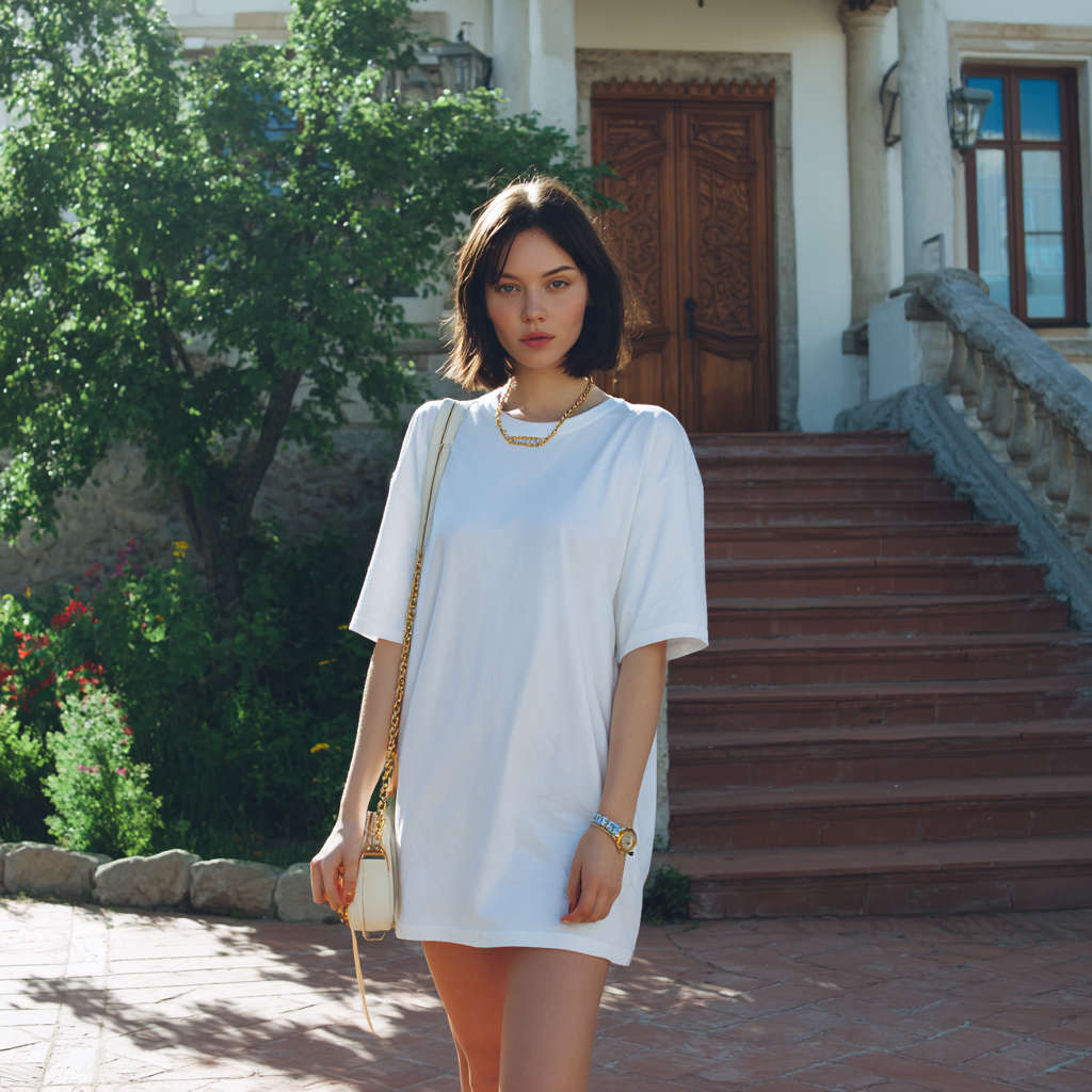 How to Style Basic T-Shirts for Summer