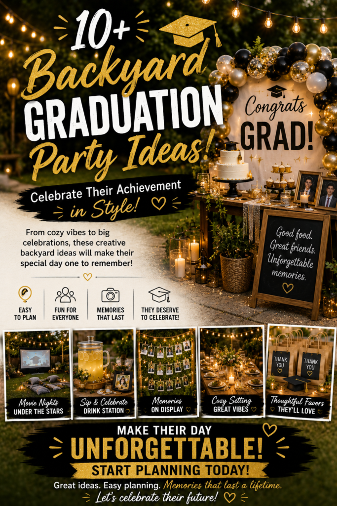 Backyard Graduation Party Ideas