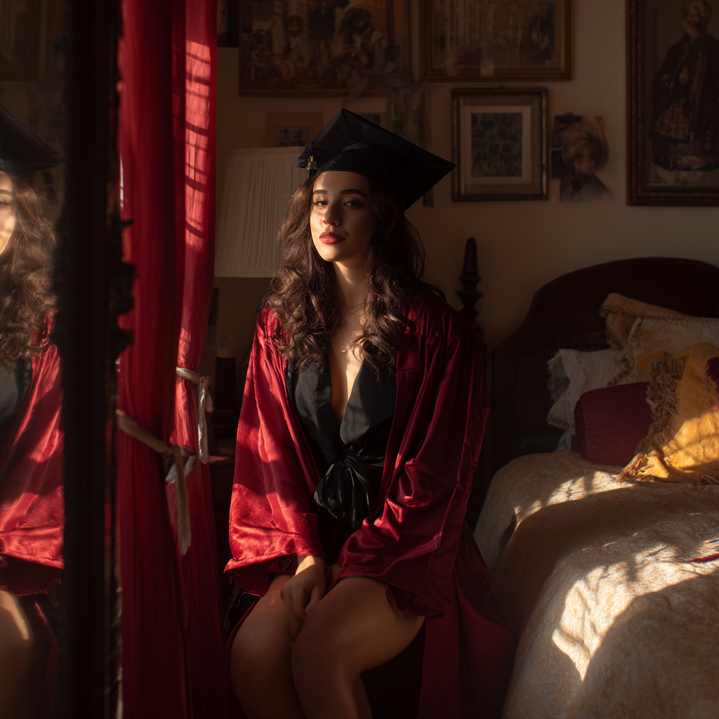 Graduation Photoshoot Ideas at Home
