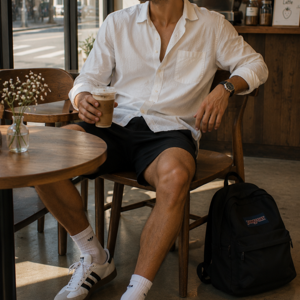 14 Adidas Samba With Shorts for Men Outfits That Look Effortlessly Cool This Summer