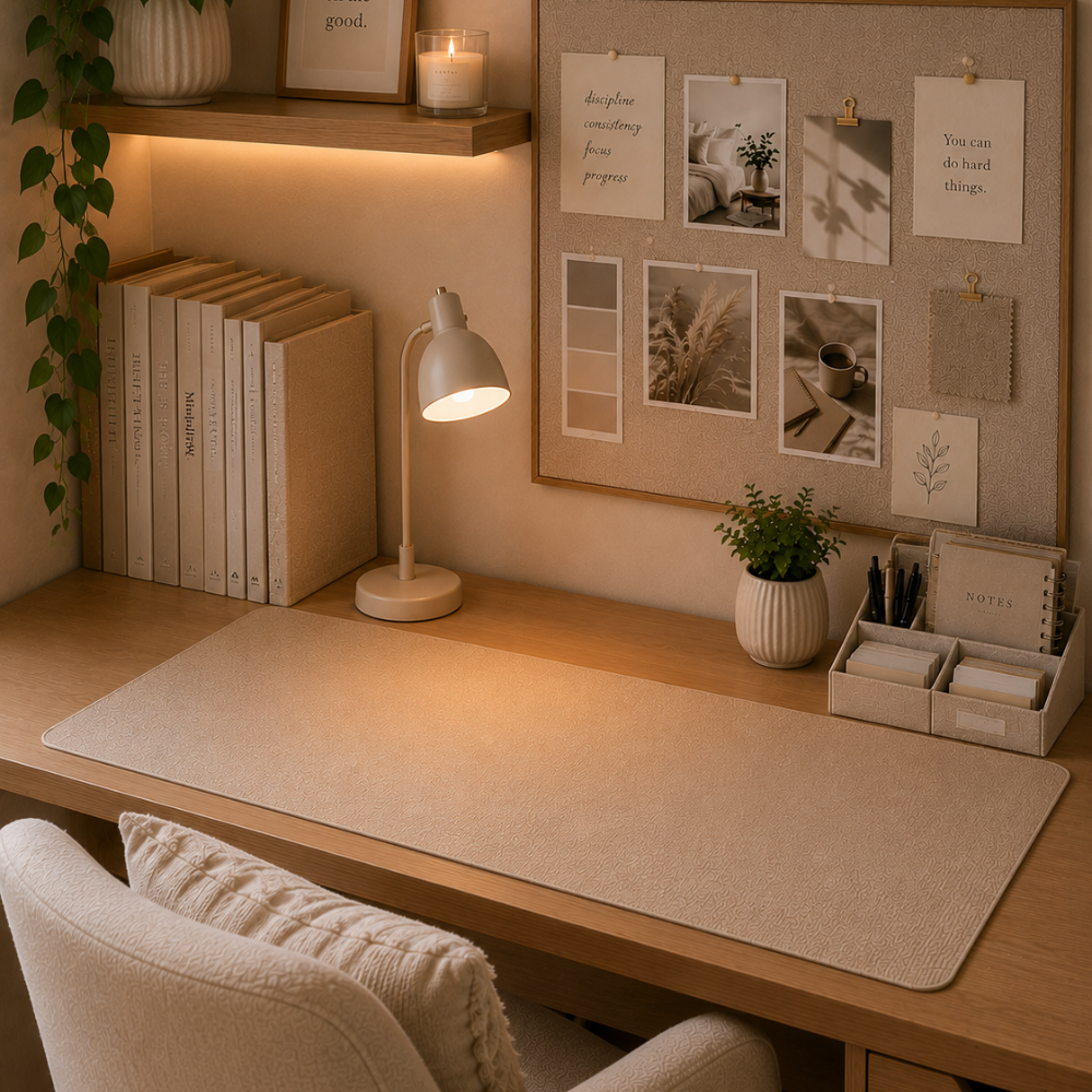 10+ Aesthetic Study Desk Setup Ideas (Simple, Cozy & Motivation-Boosting)