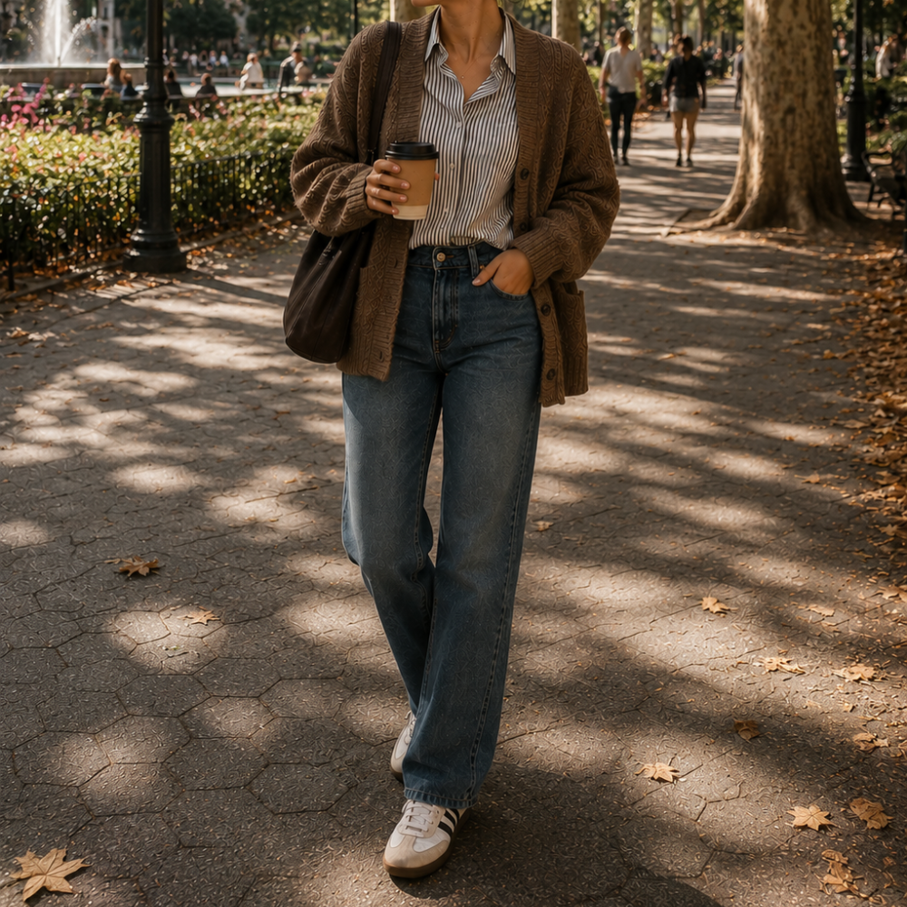 14 Cardigan Outfit Ideas for Fall (Cozy, Chic & Easy to Copy 🍂)