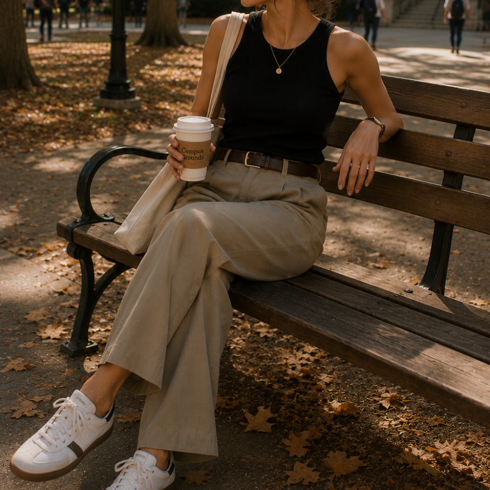 14 Early Fall Outfit Ideas for Warm Weather You’ll Want to Wear on Repeat 🍂