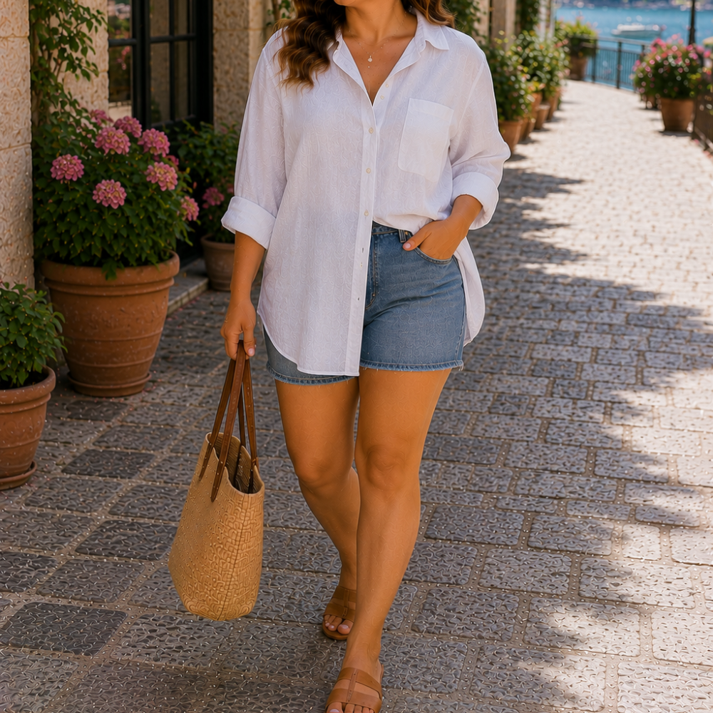 10+ European Summer Travel Outfits for Plus Size Women (Chic, Comfortable & Vacation-Ready)