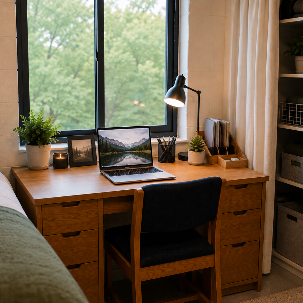15 Small Dorm Room Organization Ideas (Simple Space-Saving Hacks That Actually Work) 🛏️
