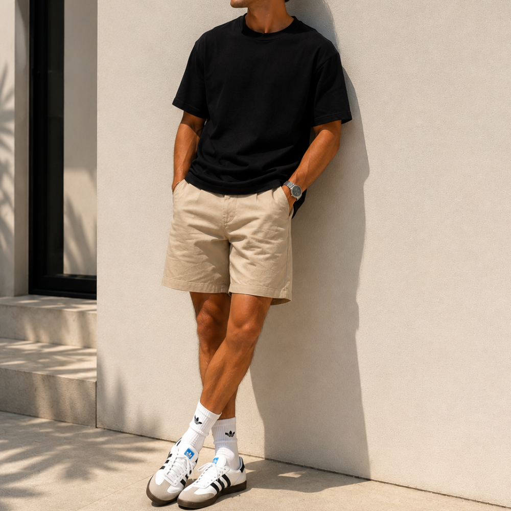 Summer Adidas Samba Outfit Ideas for Men