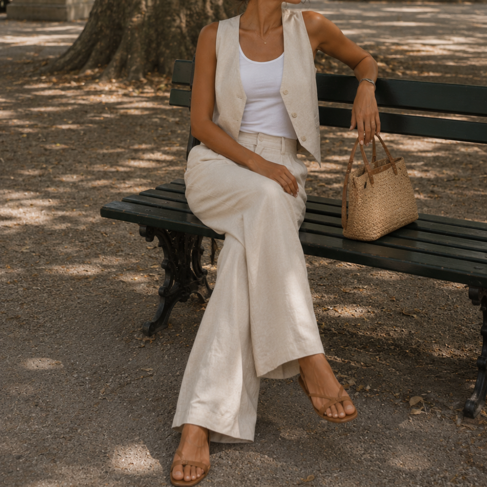 14 White Tank Top Outfit Ideas for Summer (Simple, Chic & Effortlessly Stylish🤍)