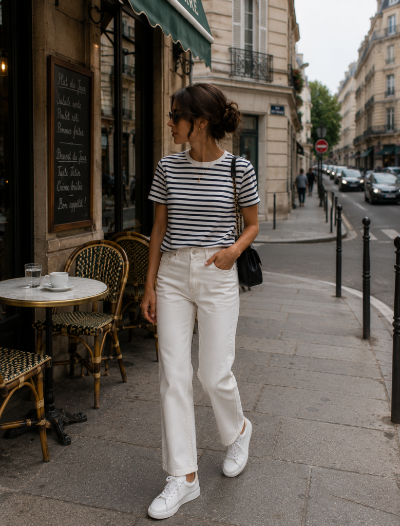 15 Chic Simple Paris Summer Outfit Ideas (Effortless French-Girl Style)