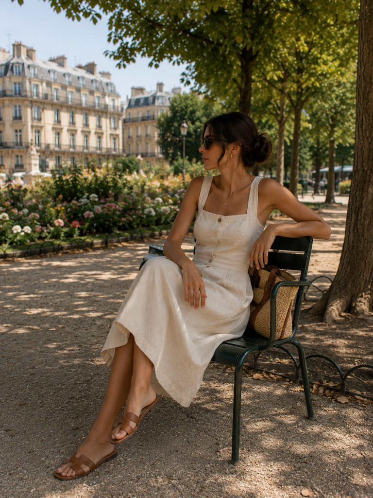 15 Chic Simple Paris Summer Outfit Ideas (Effortless French-Girl Style)