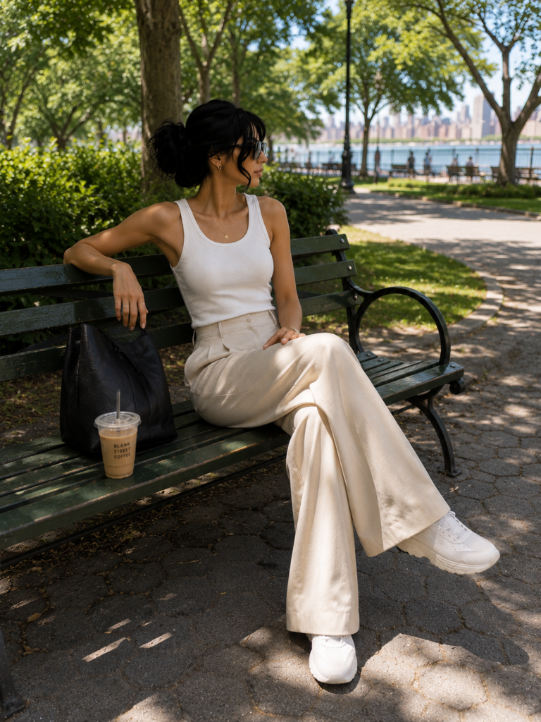 12 Summer Outfit Ideas with Wide Leg Pants (Chic, Breezy & Effortlessly Stylish)