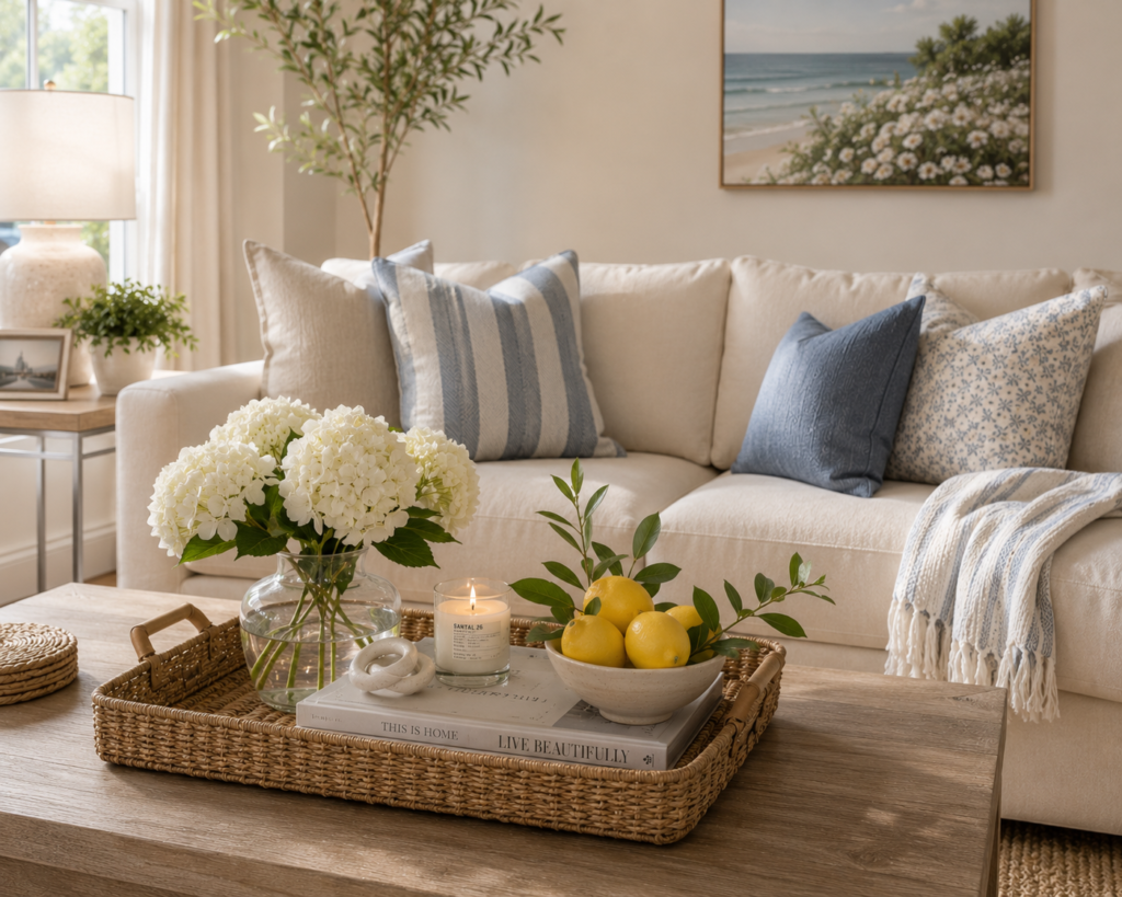 12 Summer Living Room Decor Ideas After July 4