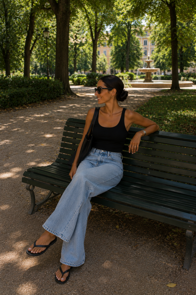 14 Wide Leg Jeans Summer Outfit Ideas (Chic, Comfortable & Easy to Copy