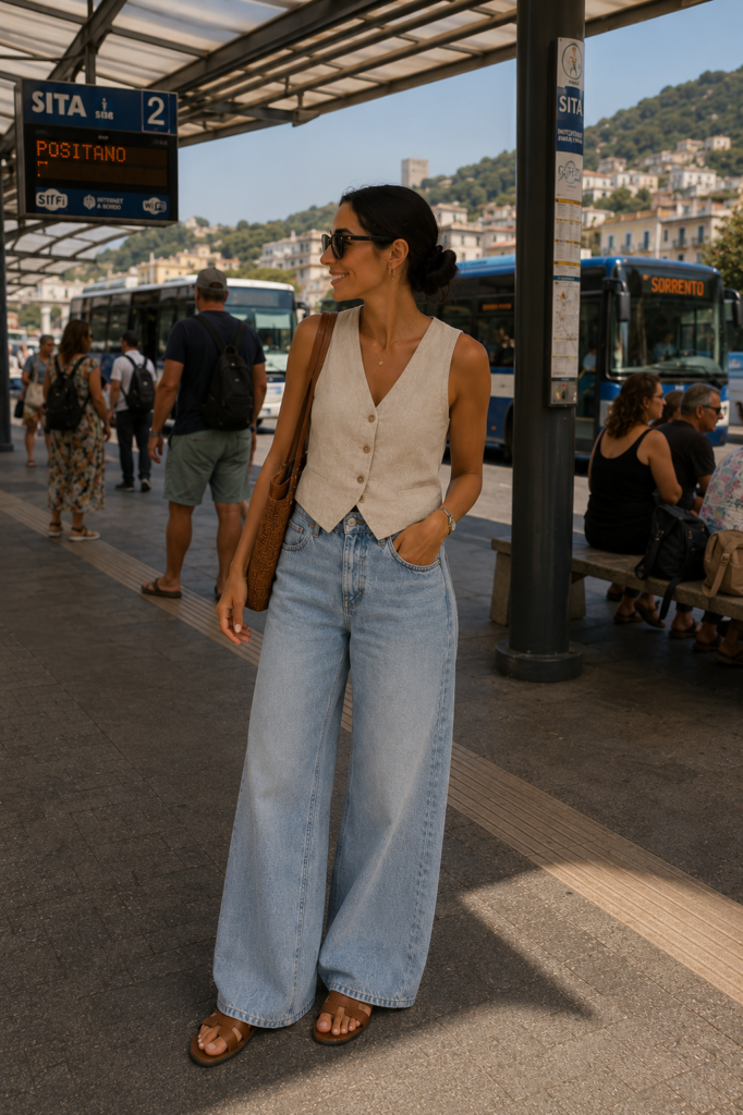14 Wide Leg Jeans Summer Outfit Ideas (Chic, Comfortable & Easy to Copy