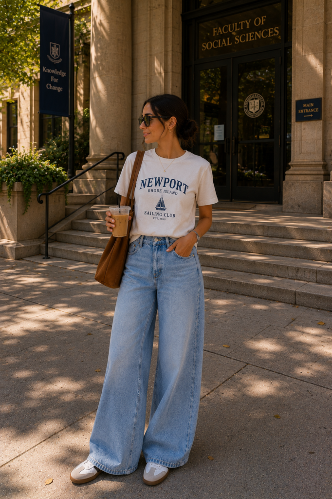 14 Wide Leg Jeans Summer Outfit Ideas (Chic, Comfortable & Easy to Copy