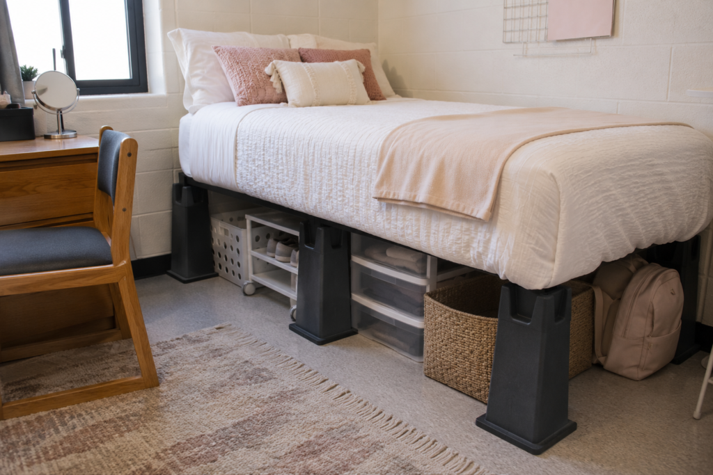 15 Small Dorm Room Organization Ideas (Simple Space-Saving Hacks That Actually Work) 🛏️