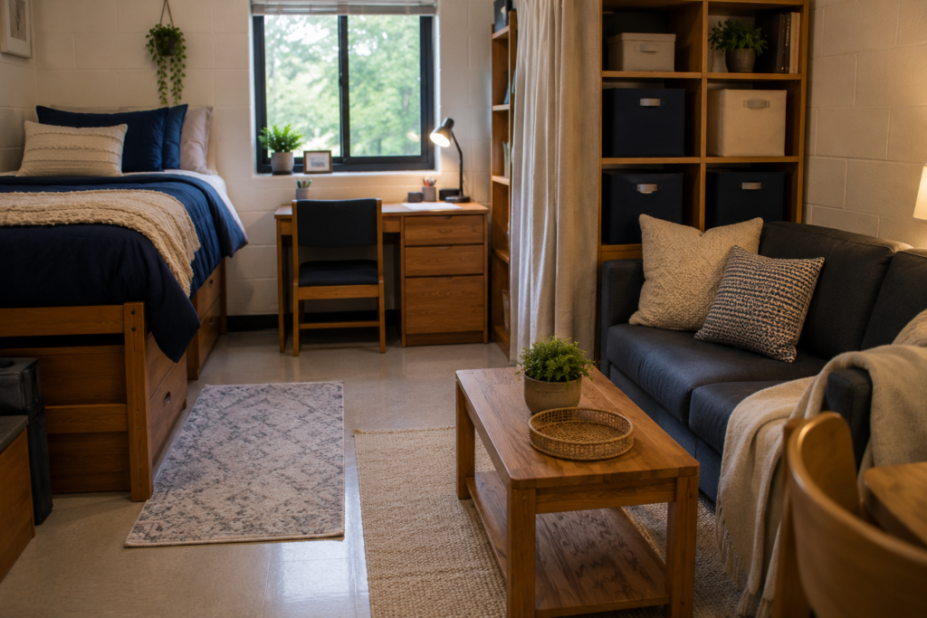 15 Small Dorm Room Organization Ideas (Simple Space-Saving Hacks That Actually Work) 🛏️