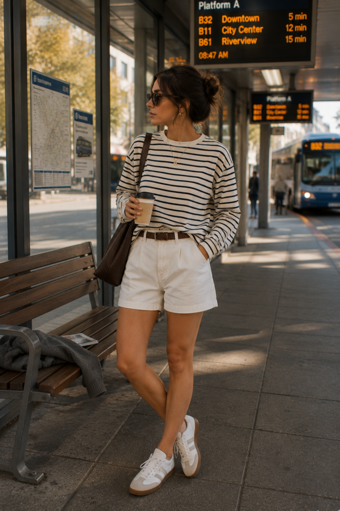 14 Early Fall Outfit Ideas for Warm Weather You'll Want to Wear on Repeat 🍂