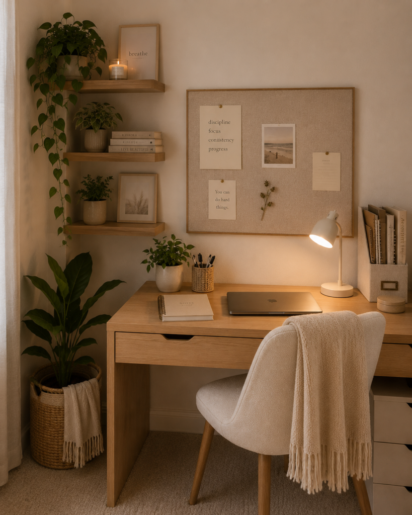 Aesthetic Study Desk Setup Ideas