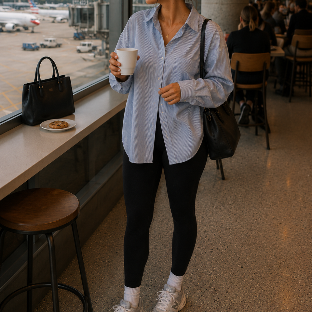 17 Fall Airport Outfit Ideas (Comfortable, Chic & Travel-Ready)