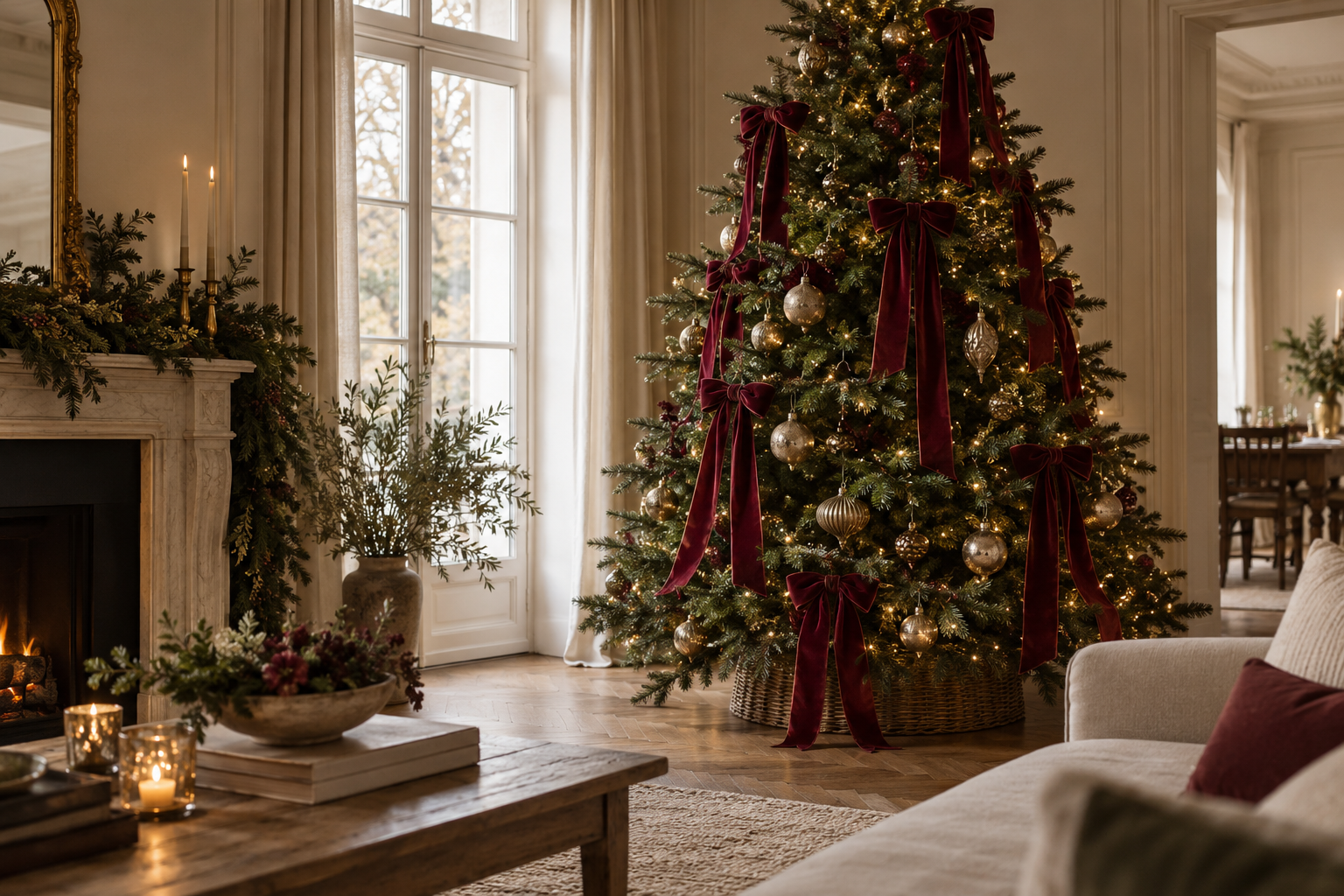 10 Christmas Bow Decor Ideas That Make Your Home Look Instantly Festive
