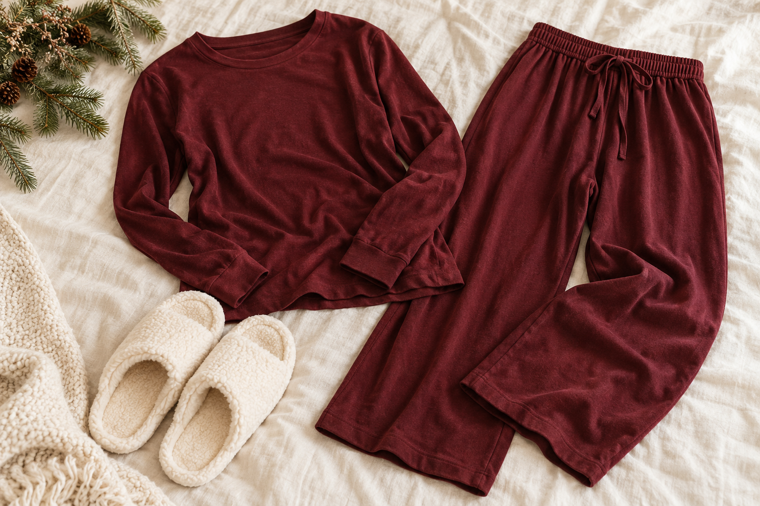 10 Christmas Eve Outfits for a Cozy Night In That Still Feel Put Together