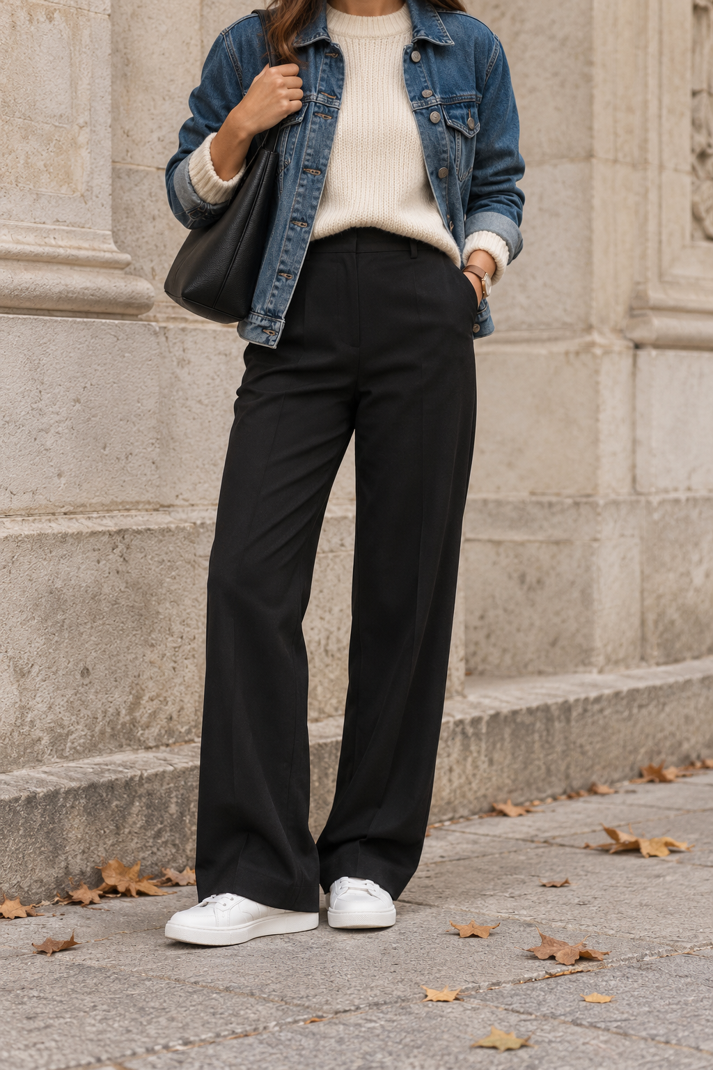 Tested Walking Sneakers — faceless outfit photo