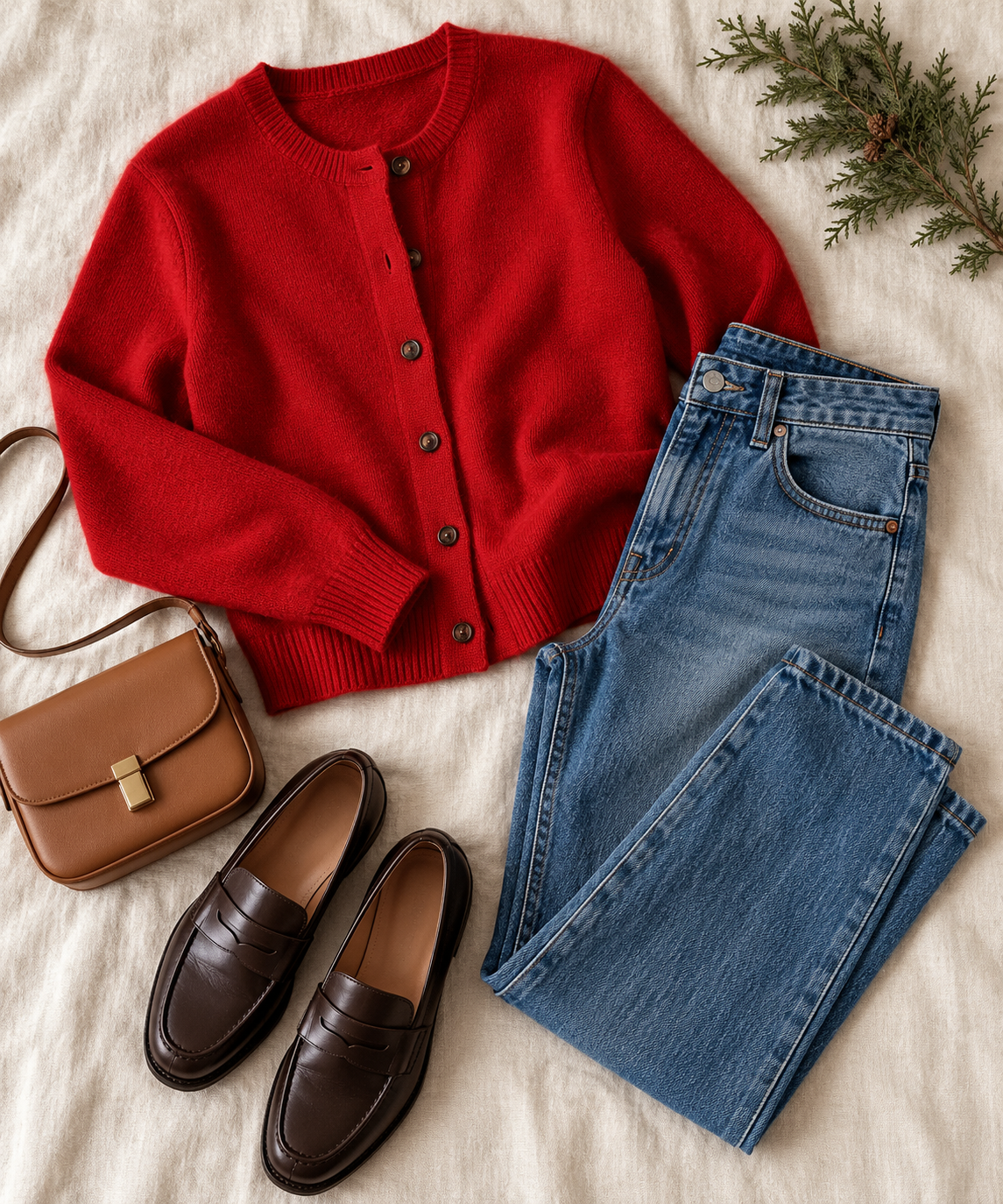 5 Christmas Outfits With Jeans That Make Casual Plans Feel Special