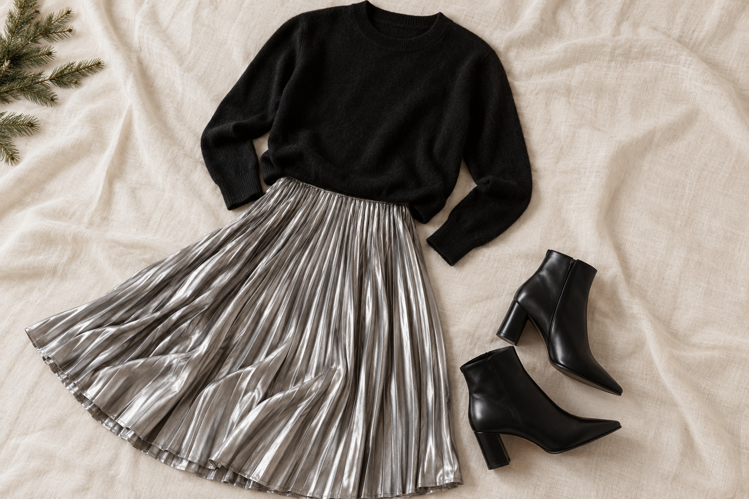 10 Christmas Skirt Outfits That Feel Festive Without Trying Too Hard