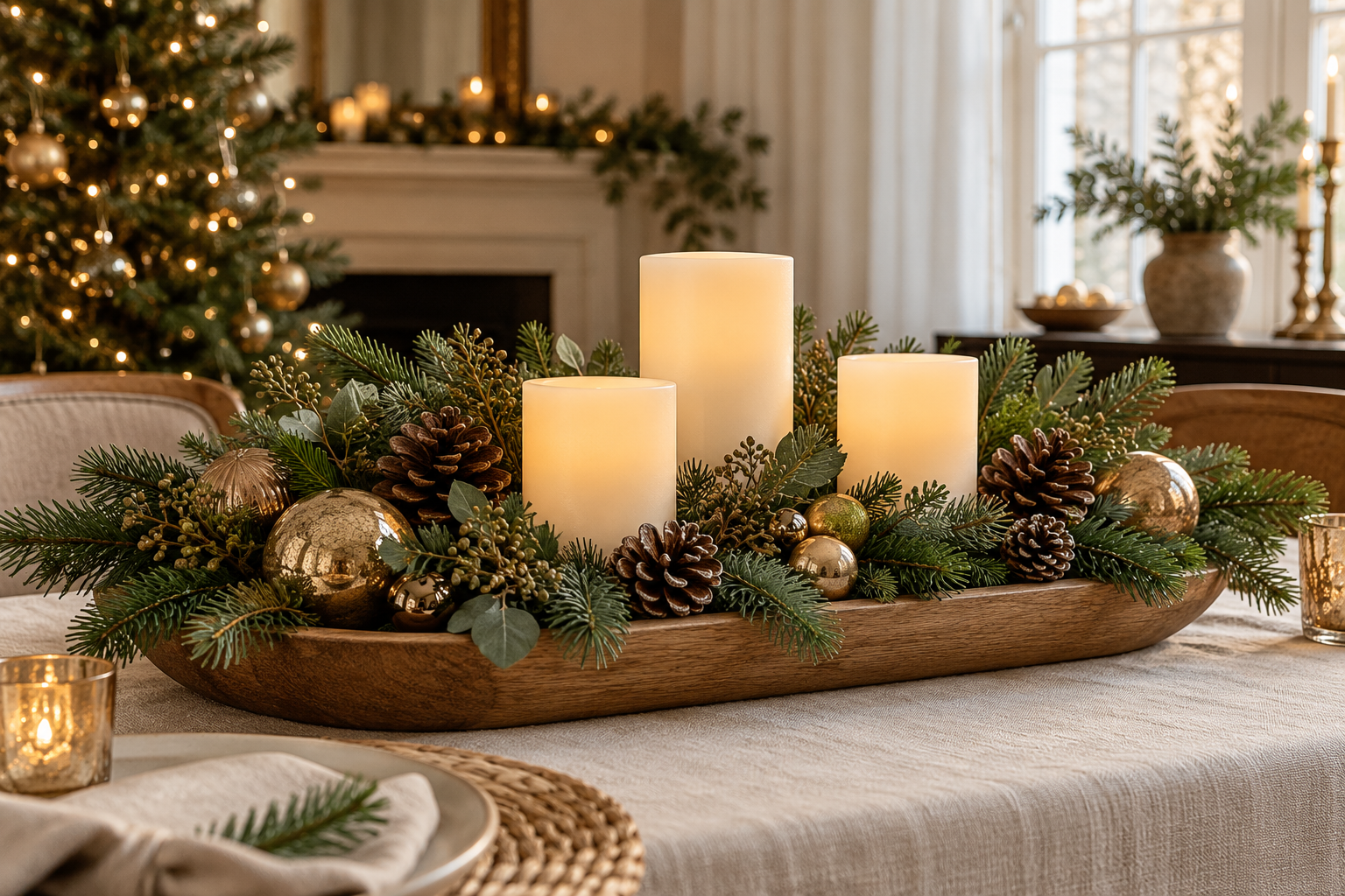 10 Christmas Table Centerpieces That Look Expensive but Are Easy to Make