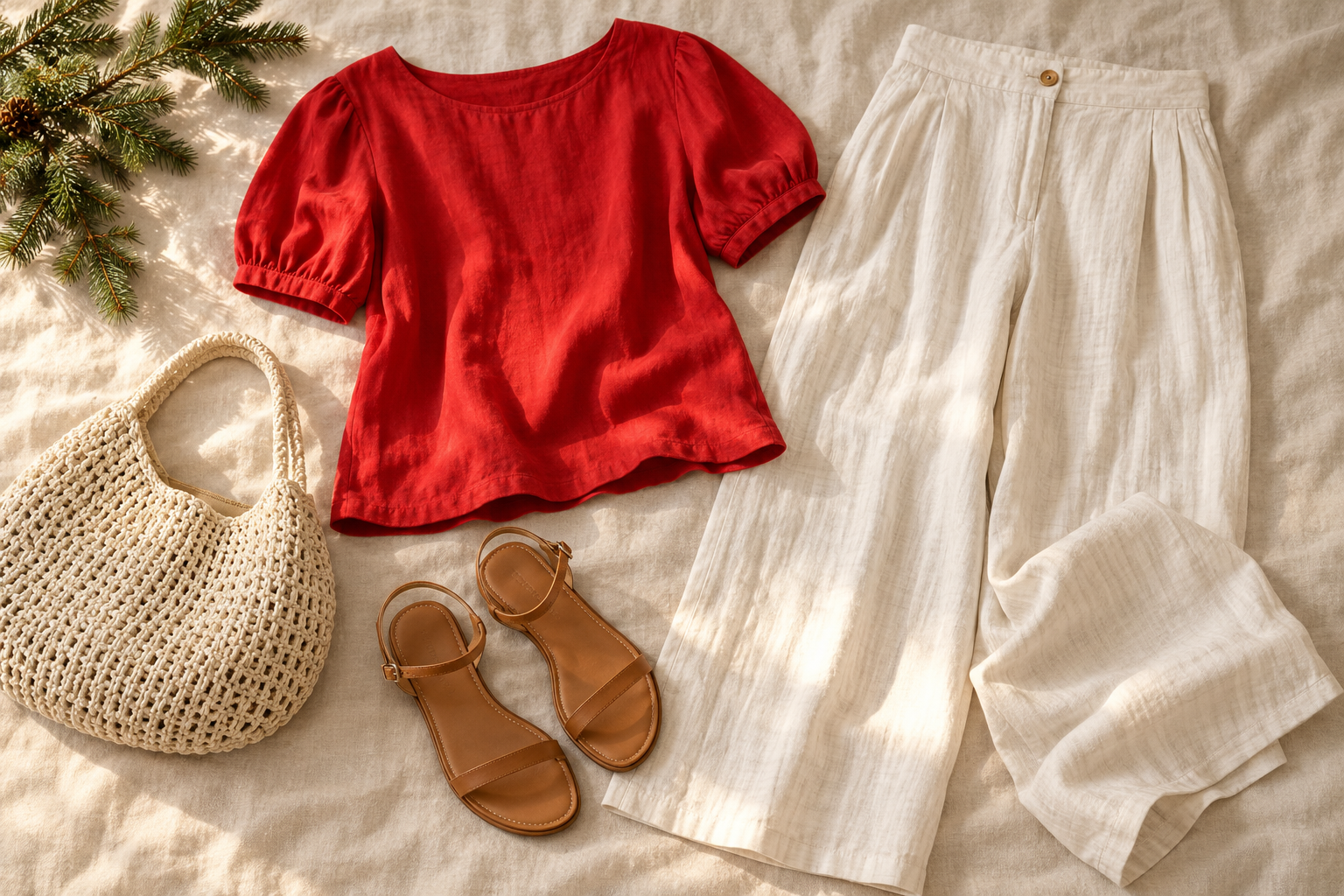 10 Warm-Weather Christmas Outfits That Feel Festive Without Heavy Layers
