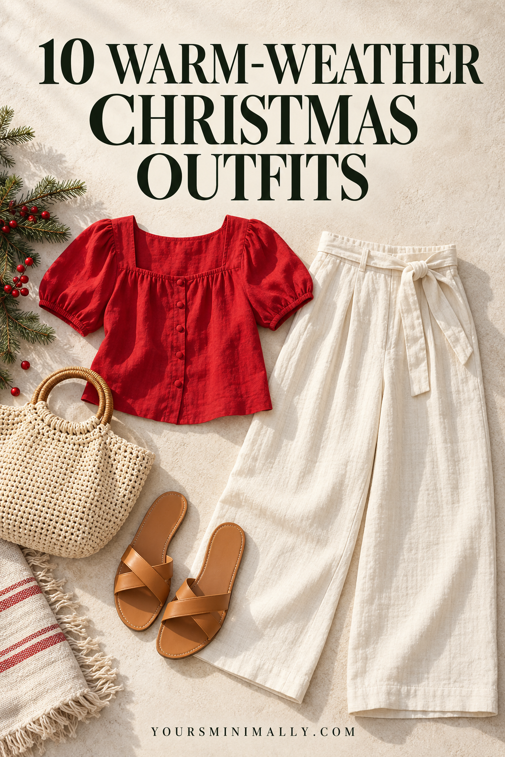 10 warm-weather Christmas outfits Pinterest pin